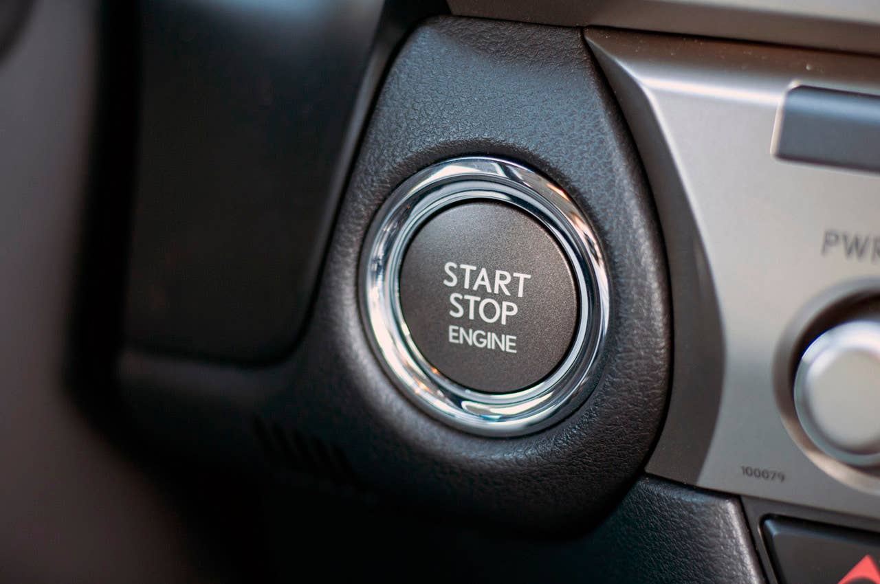 2013 Lexus ES 350 start button