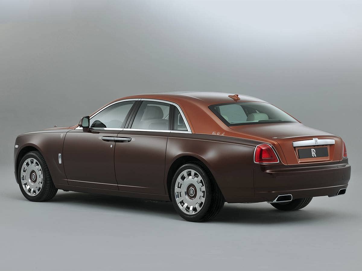 Rolls-Royce Ghost 1001 Nights rear 3/4