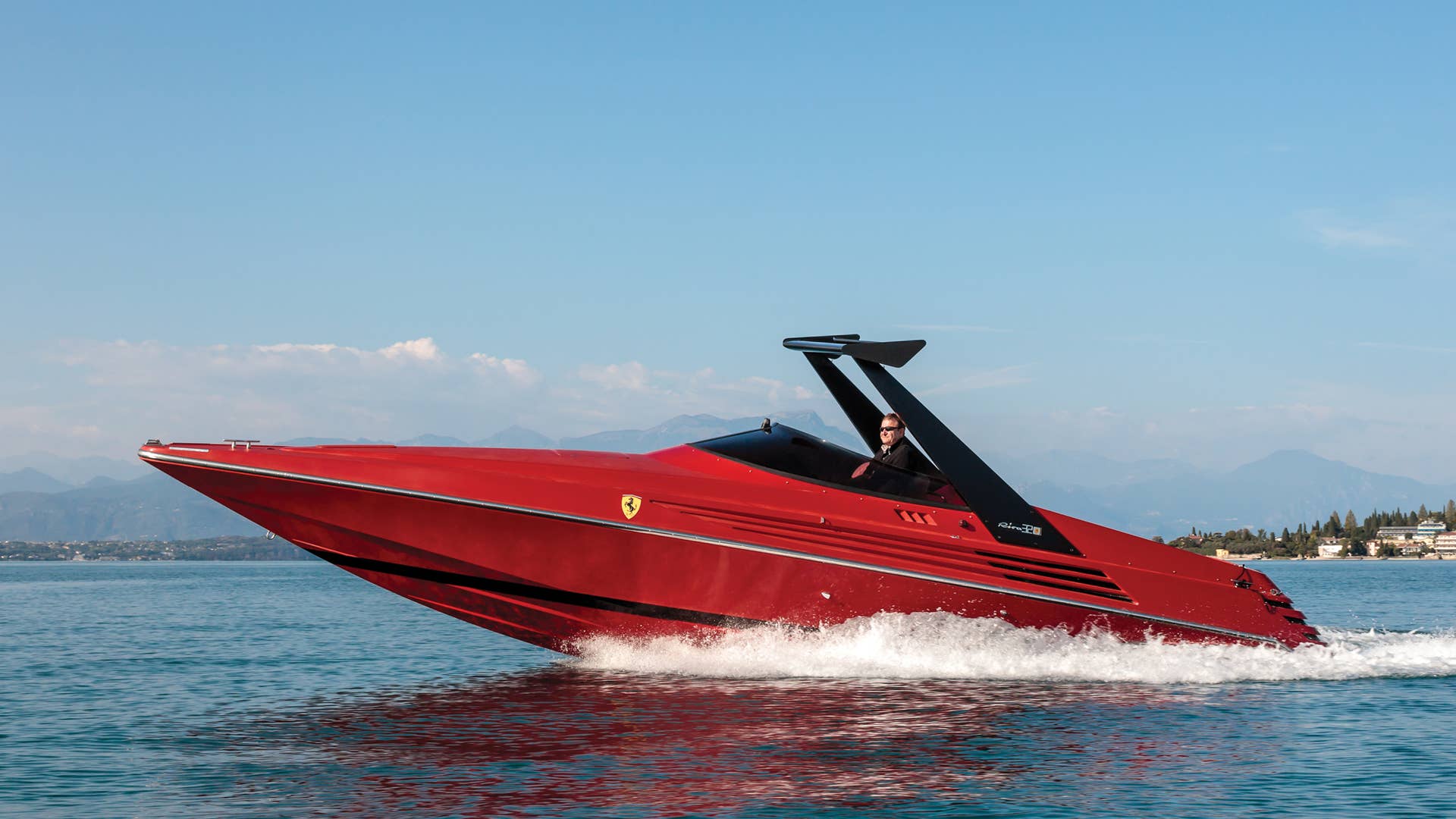 1990 Riva Ferrari 32 profile