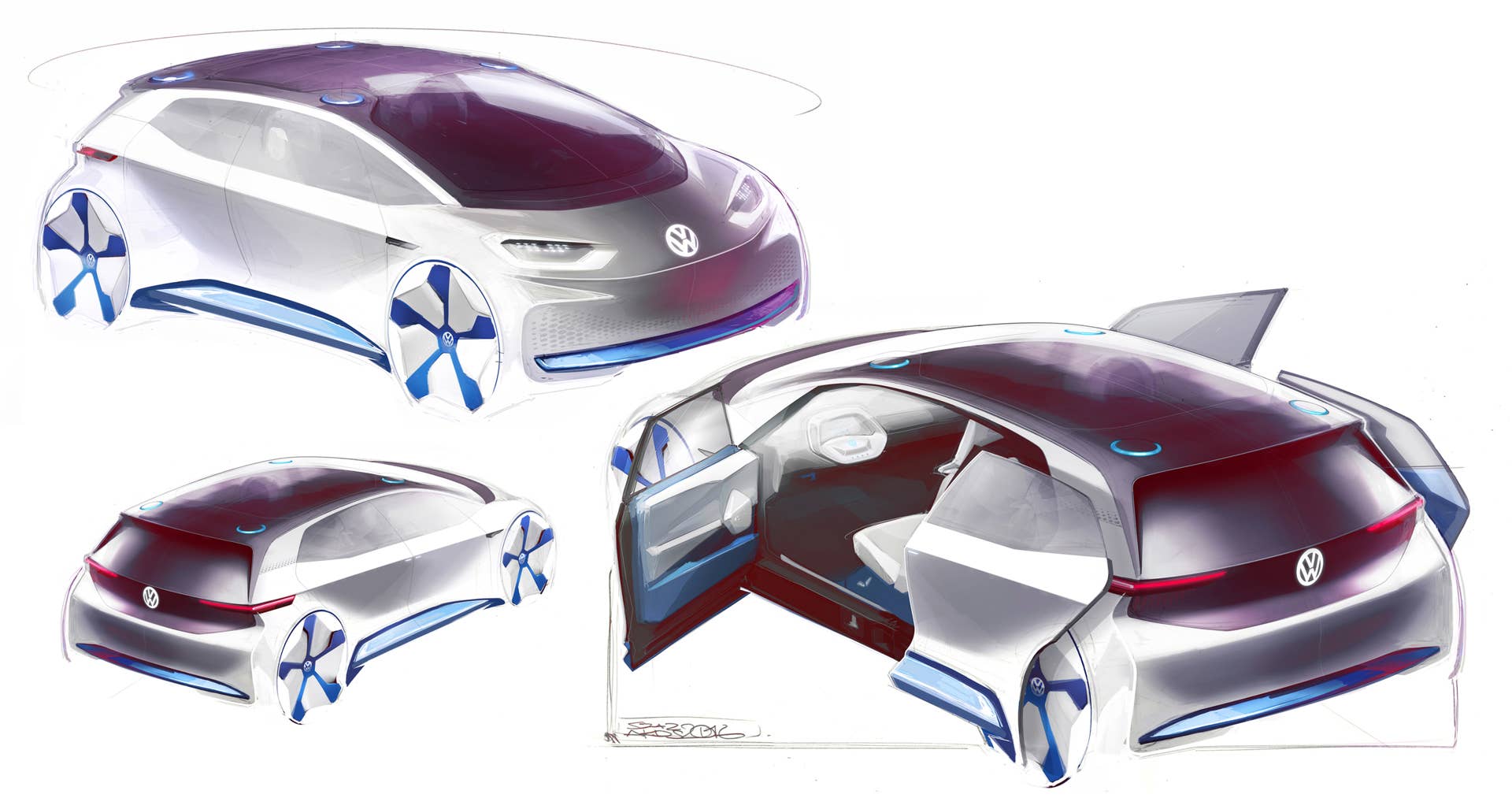 VW ID EV concept