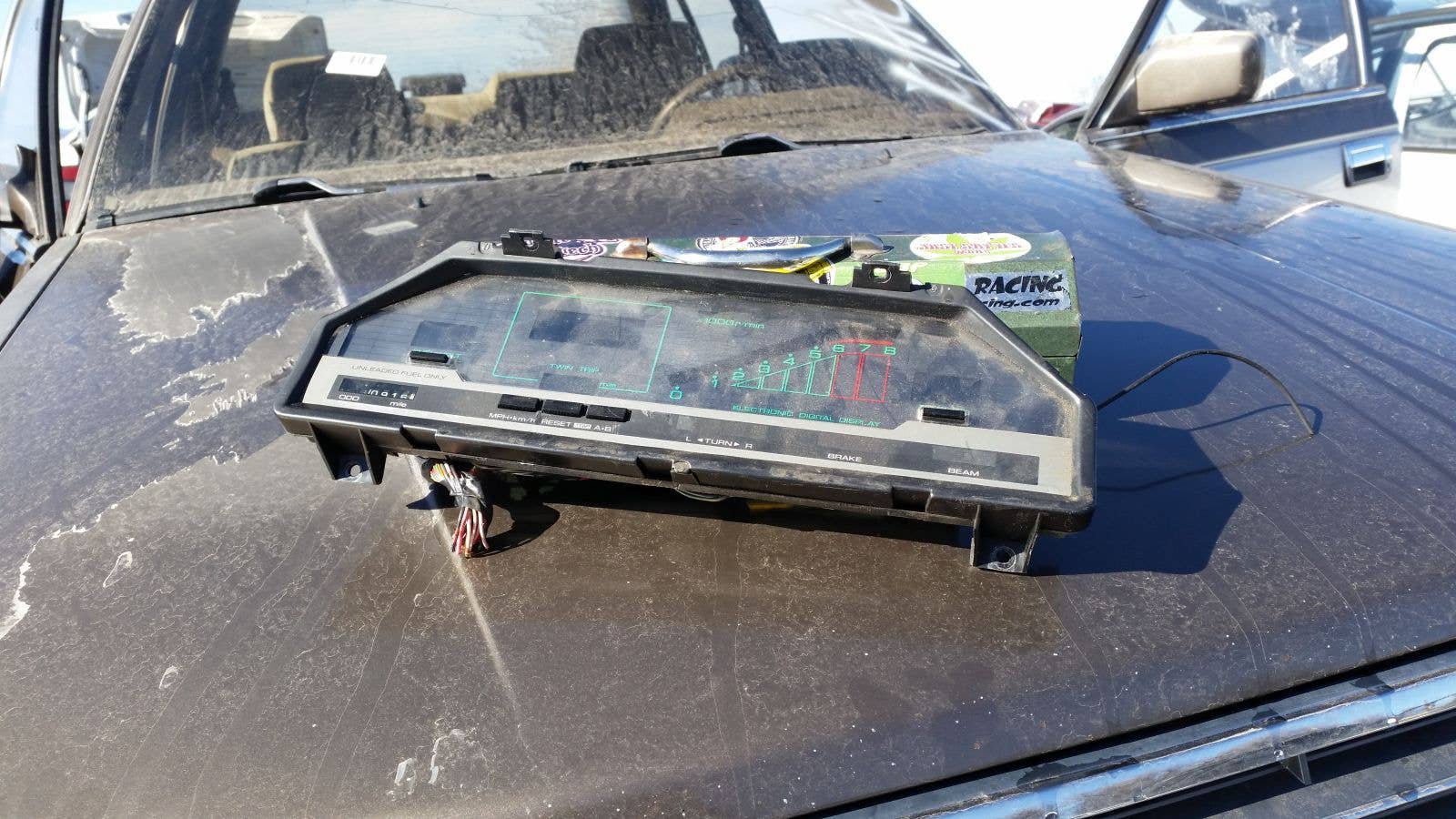 1987 Nissan Maxima digital instrument cluster