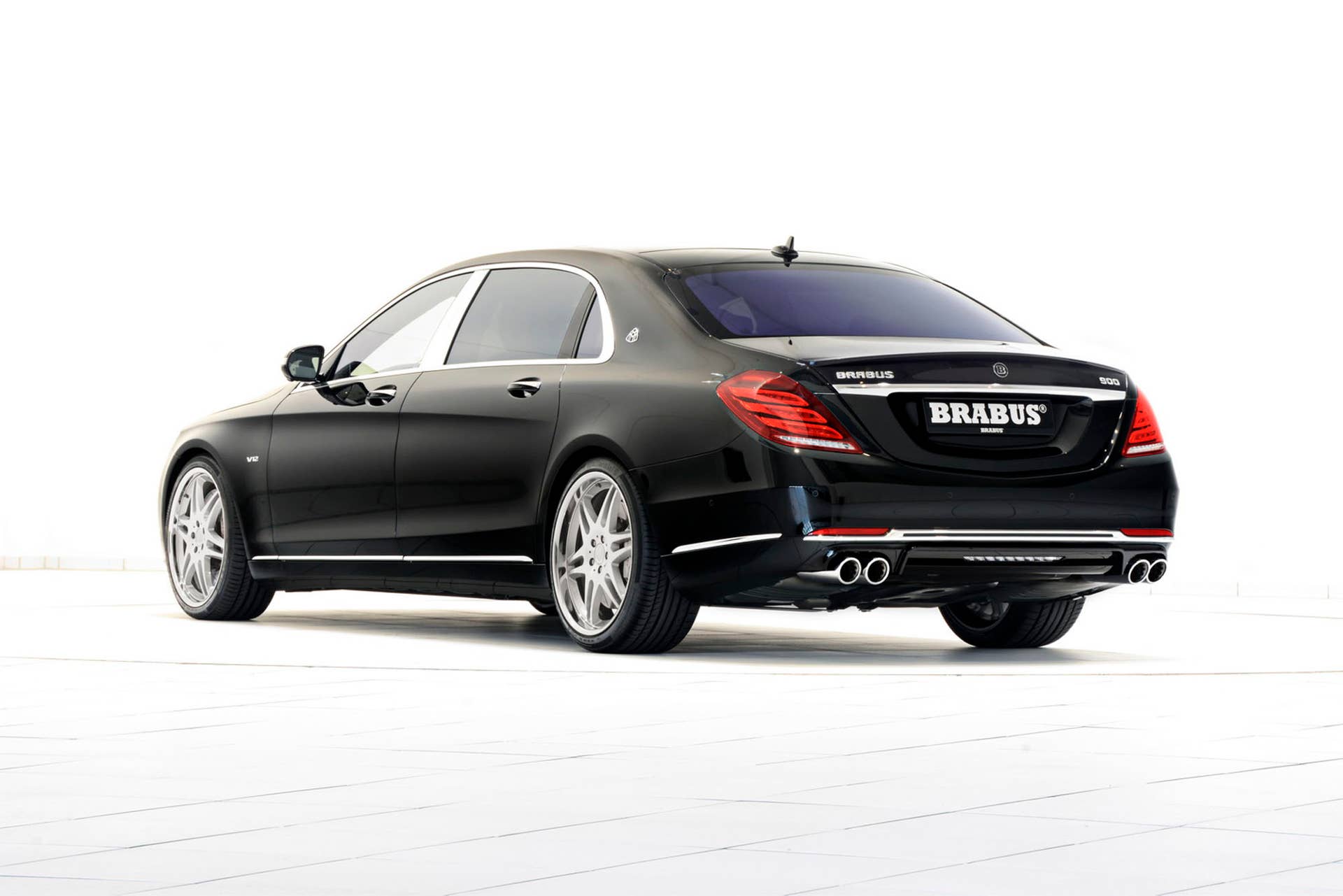 Brabus Maybach S600 by rear 3/4