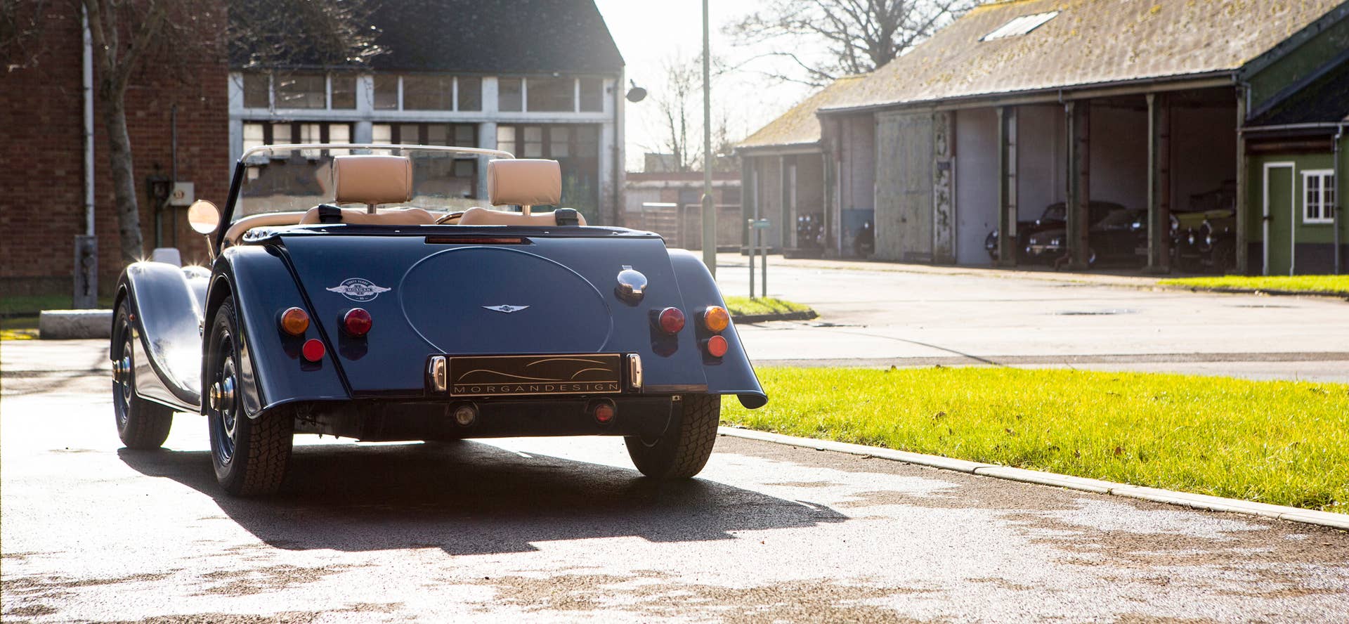 Morgan 4/4 80th Special Edition rear 3/4