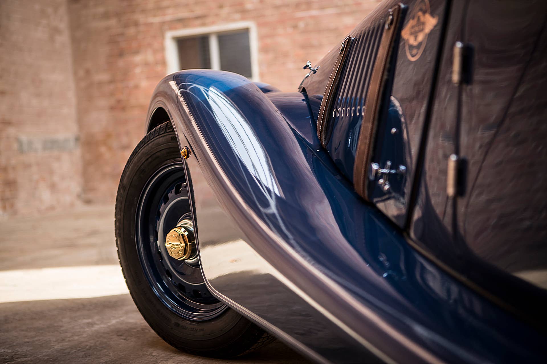 Morgan 4/4 80th Special Edition fender