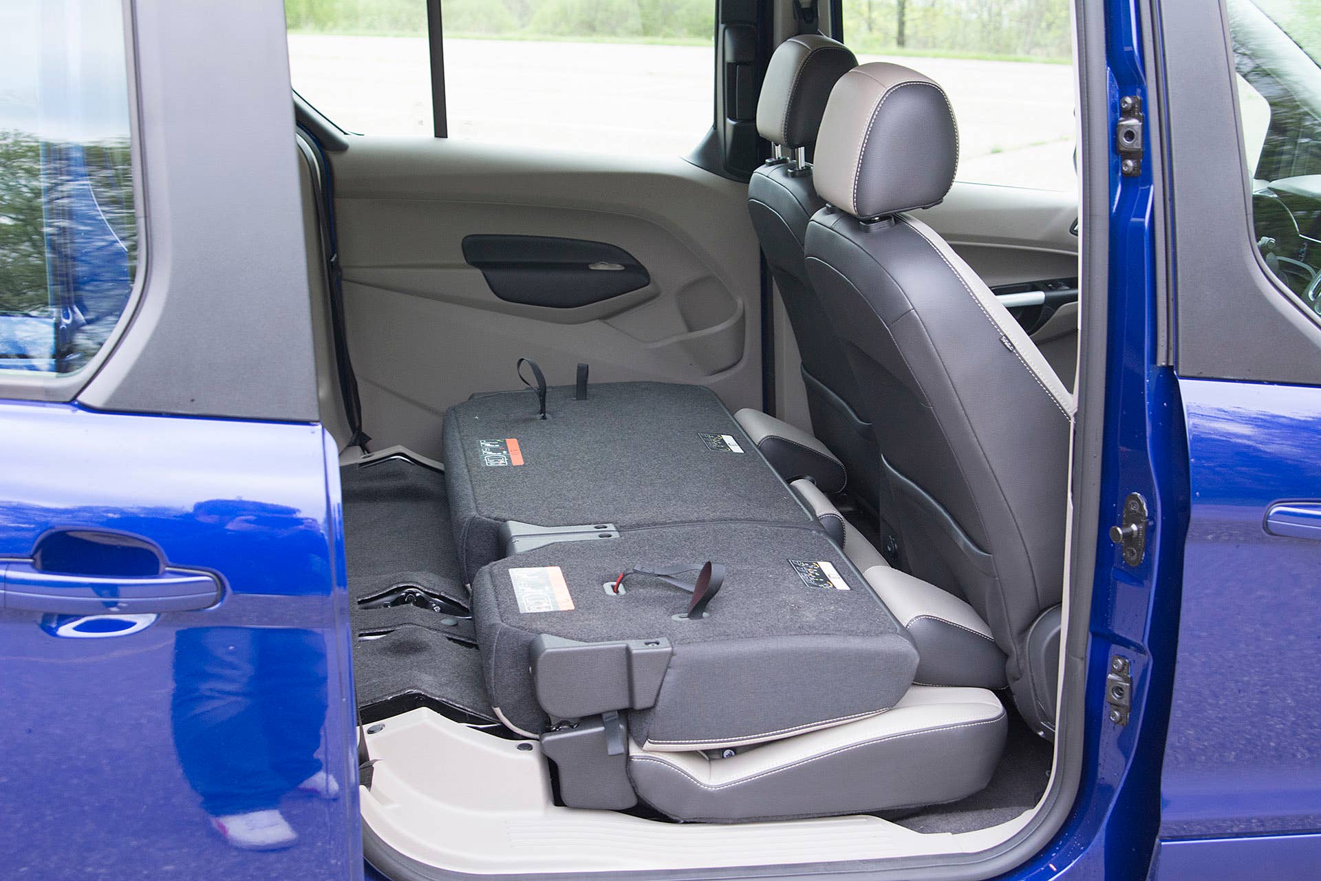 2015 Ford Transit Connect Wagon folded rear seats