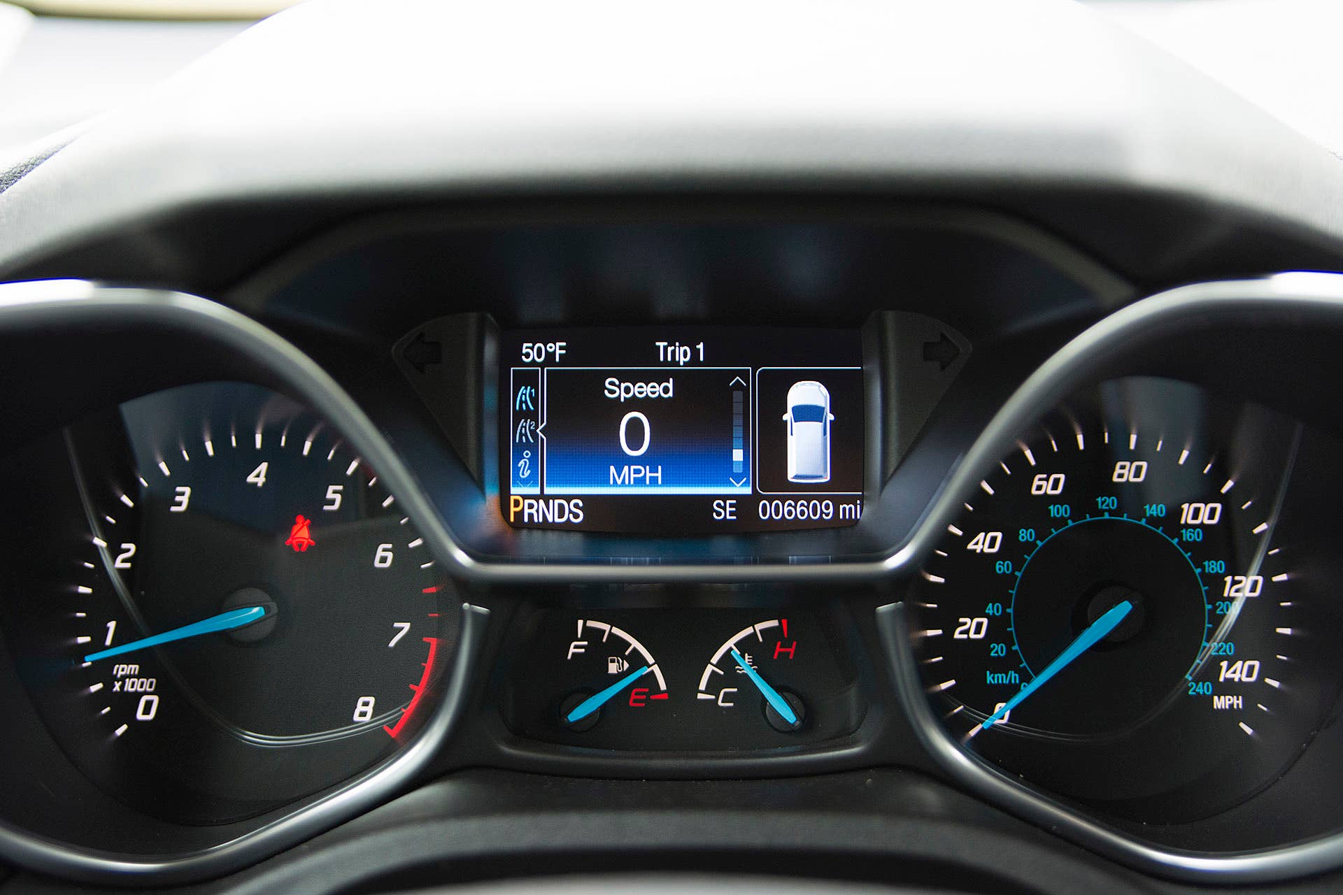 2015 Ford Transit Connect Wagon gauges