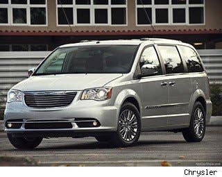 MSRP: $29,995 - $39,995 Invoice: $28,735 - $37,935 Fuel Economy: 17 mpg City, 25 mpg Highway  The almost twin minivans from Dodge and Chrysler offer seven airbags and employ 8 different crush zones to keep occupants safe in the event of a crash.  The minivans also offer electronic stability control and other accident avoidant measures, because the best defense against fatal crashes is to never crash in the first place.  Research the Chrysler Town & Country Chrysler Town & Country Photos & Information Chrysler Town & Country Best Deals Chrysler Town & Country Local Dealer Price Quote