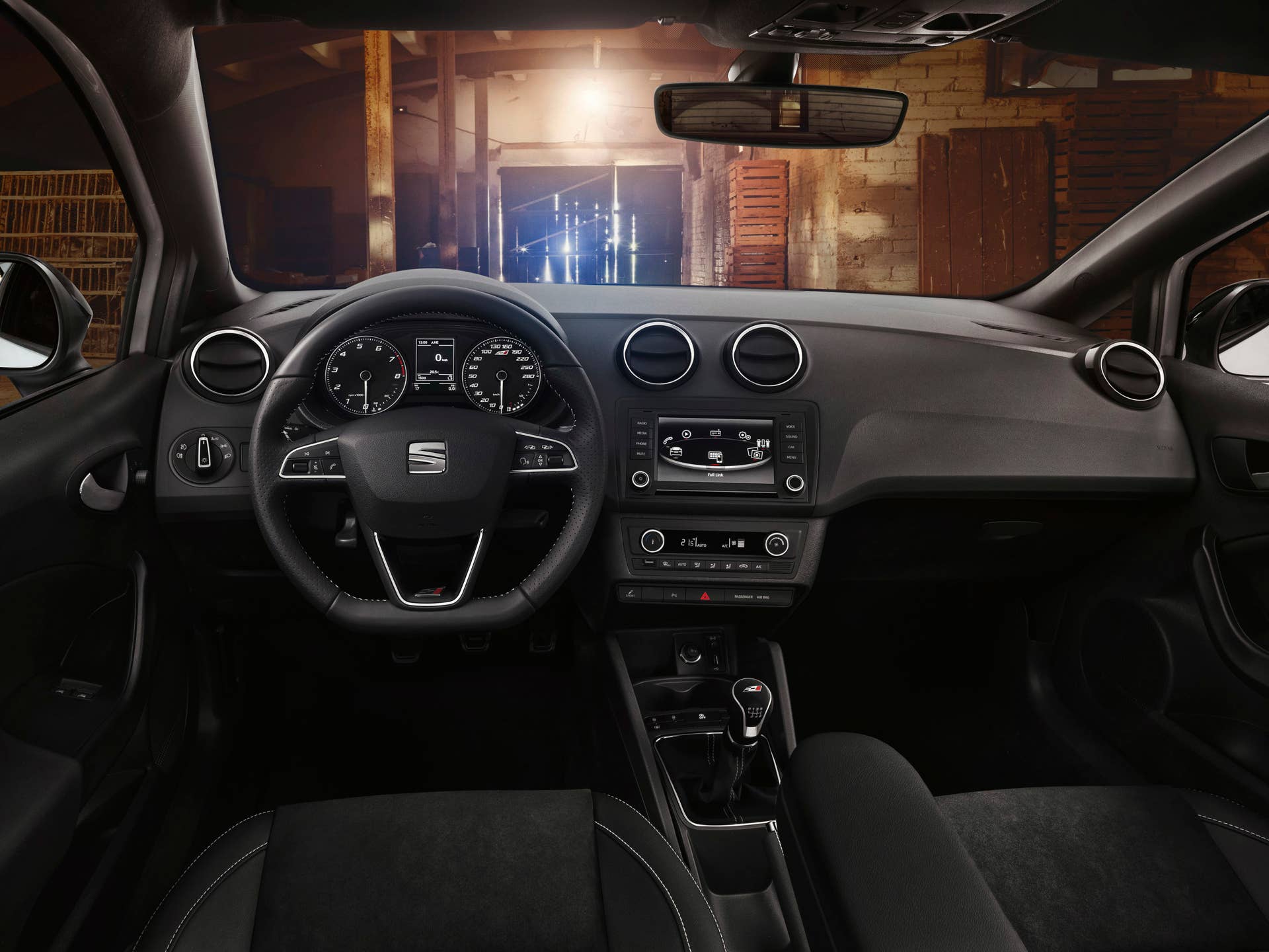 2016 Seat Ibiza Cupra interior dashboard