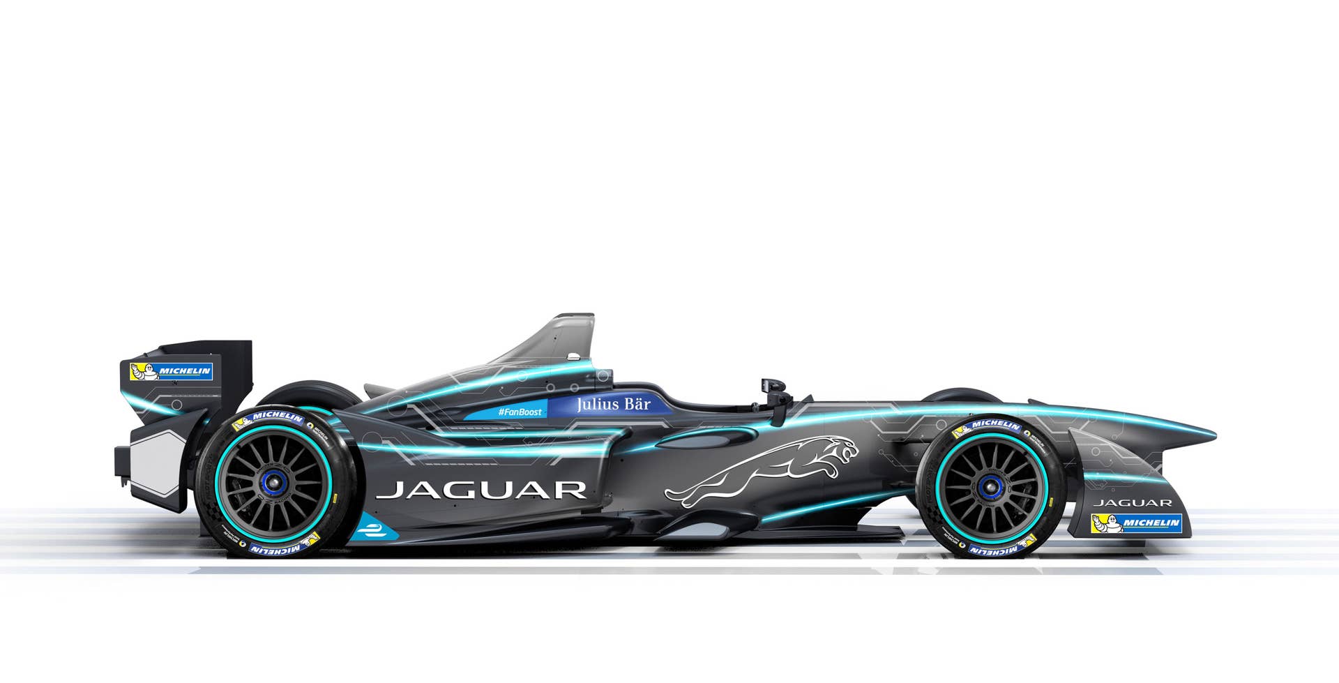 Jaguar Formula E side profile