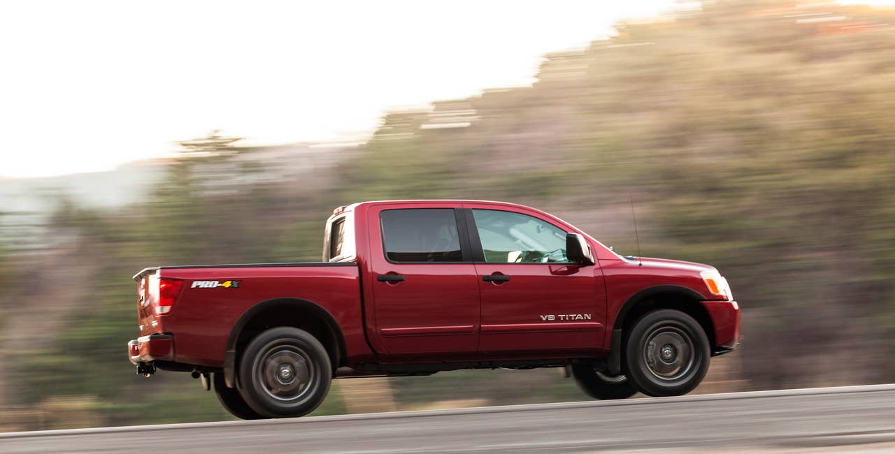 2013 Nissan Titan side