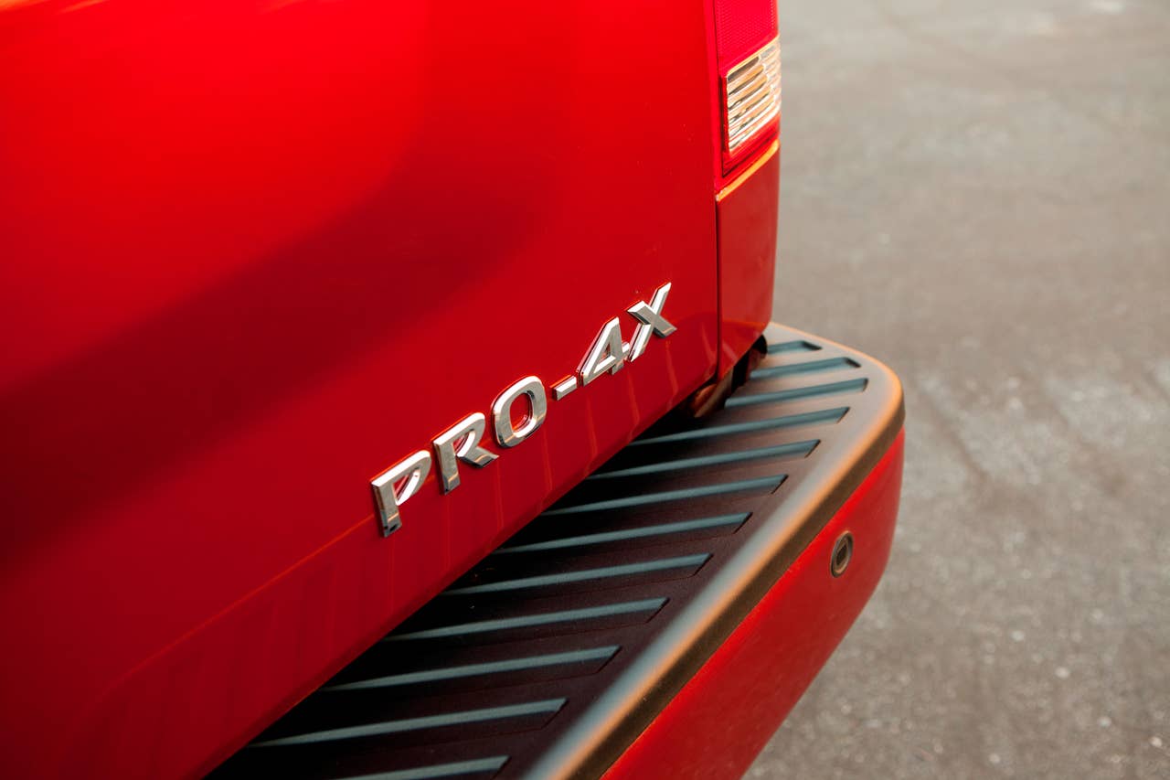 2013 Nissan Titan bumper