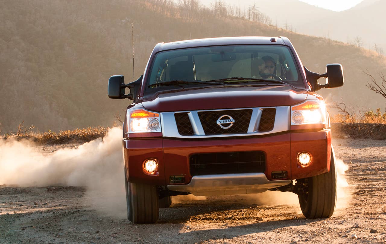 2013 Nissan Titan front