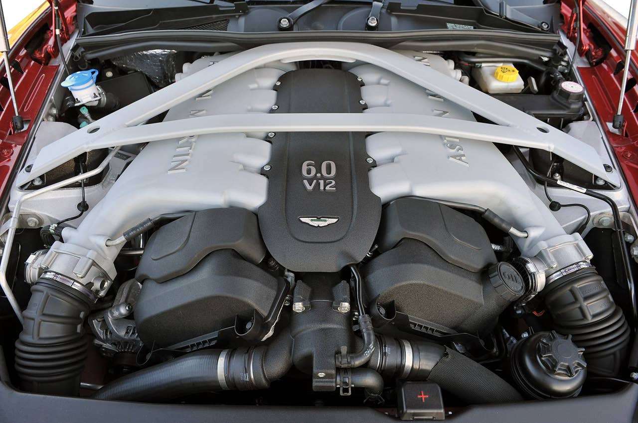 2013 Aston Martin DB9 engine