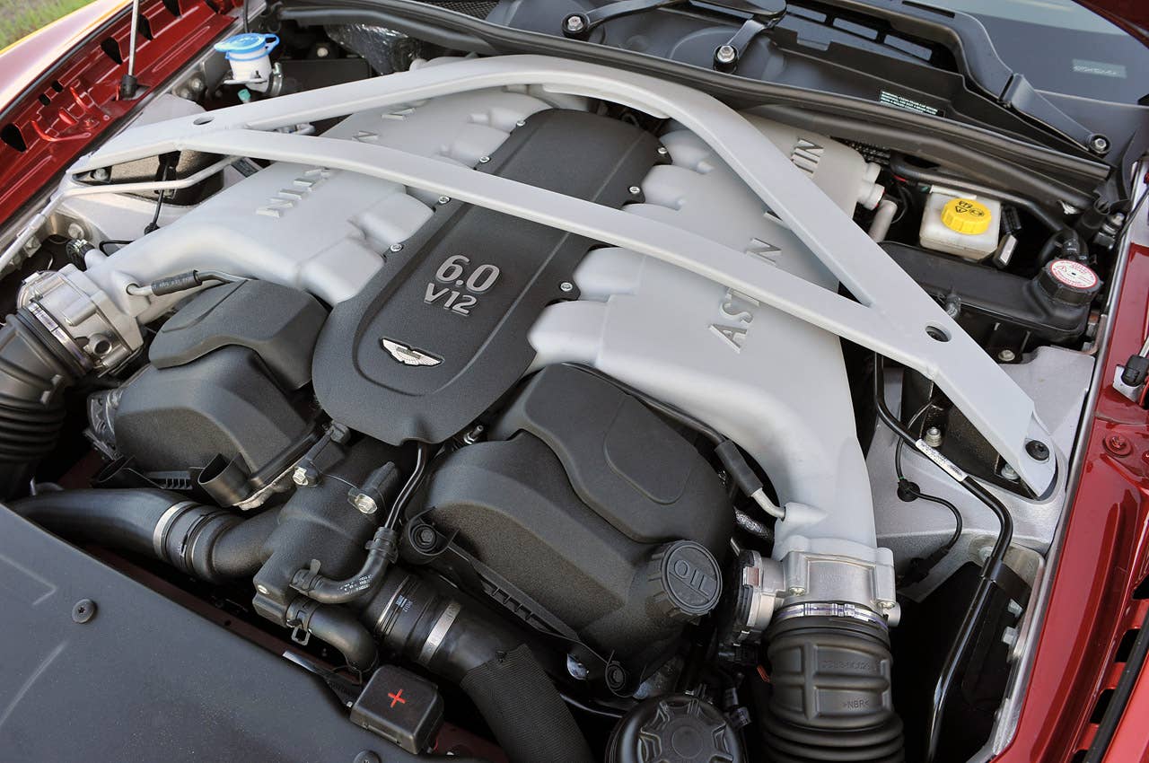 2013 Aston Martin DB9 engine