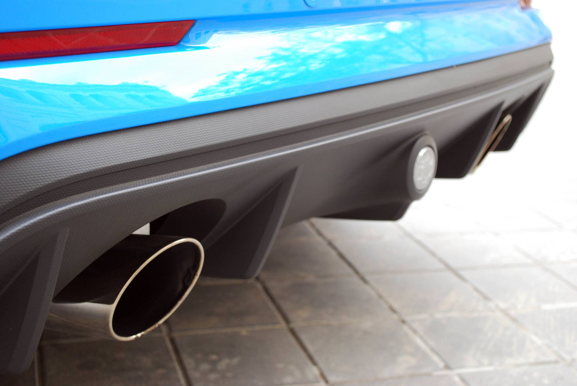 2016 Ford Focus RS rear diffuser