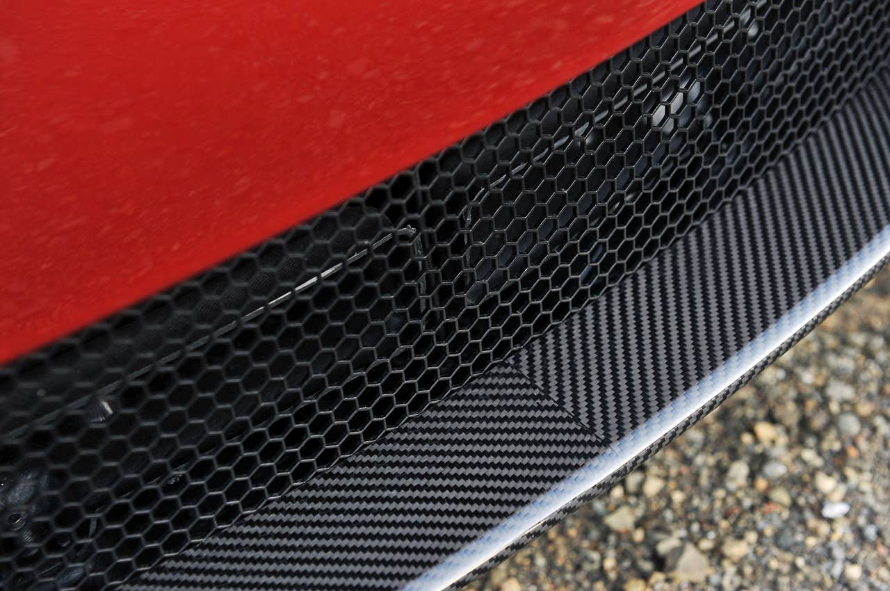2013 Aston Martin DB9 front splitter