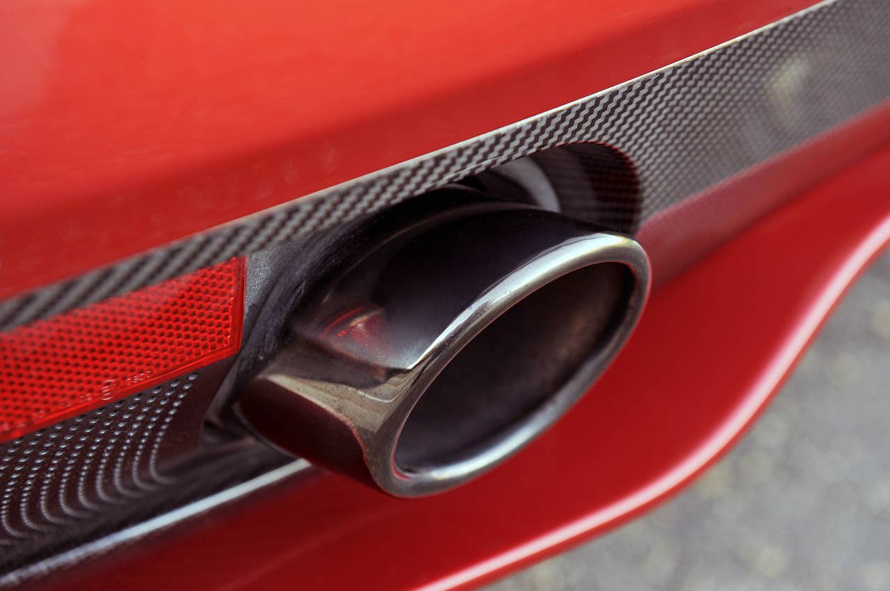 2013 Aston Martin DB9 exhaust tip
