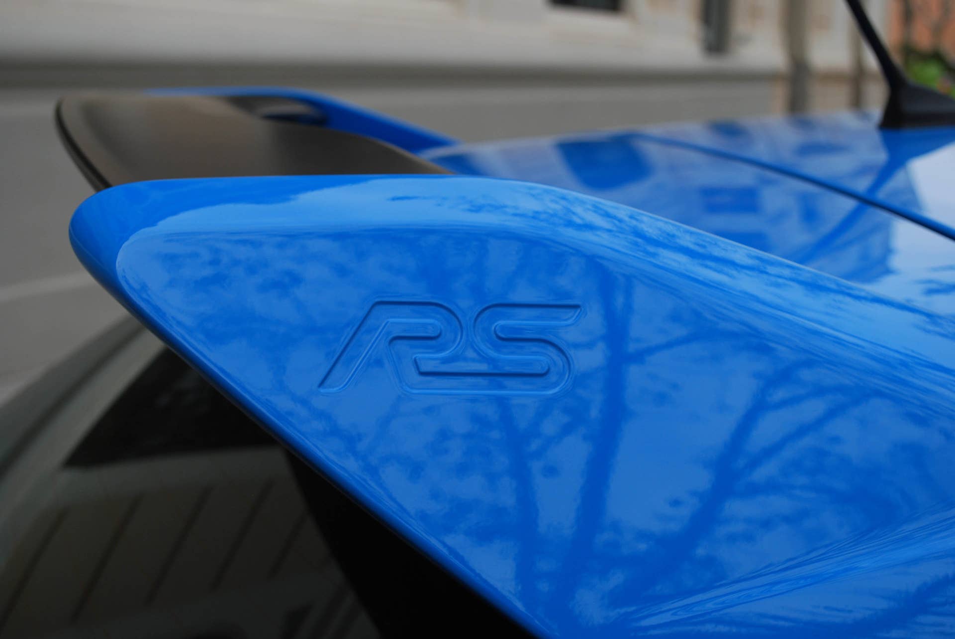 2016 Ford Focus RS rear spoiler
