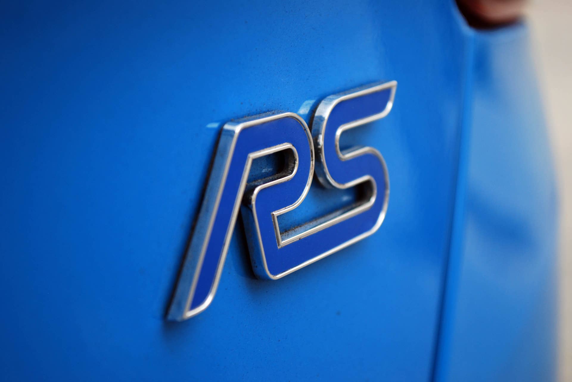 2016 Ford Focus RS badge