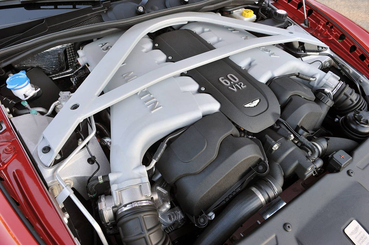 2013 Aston Martin DB9 engine