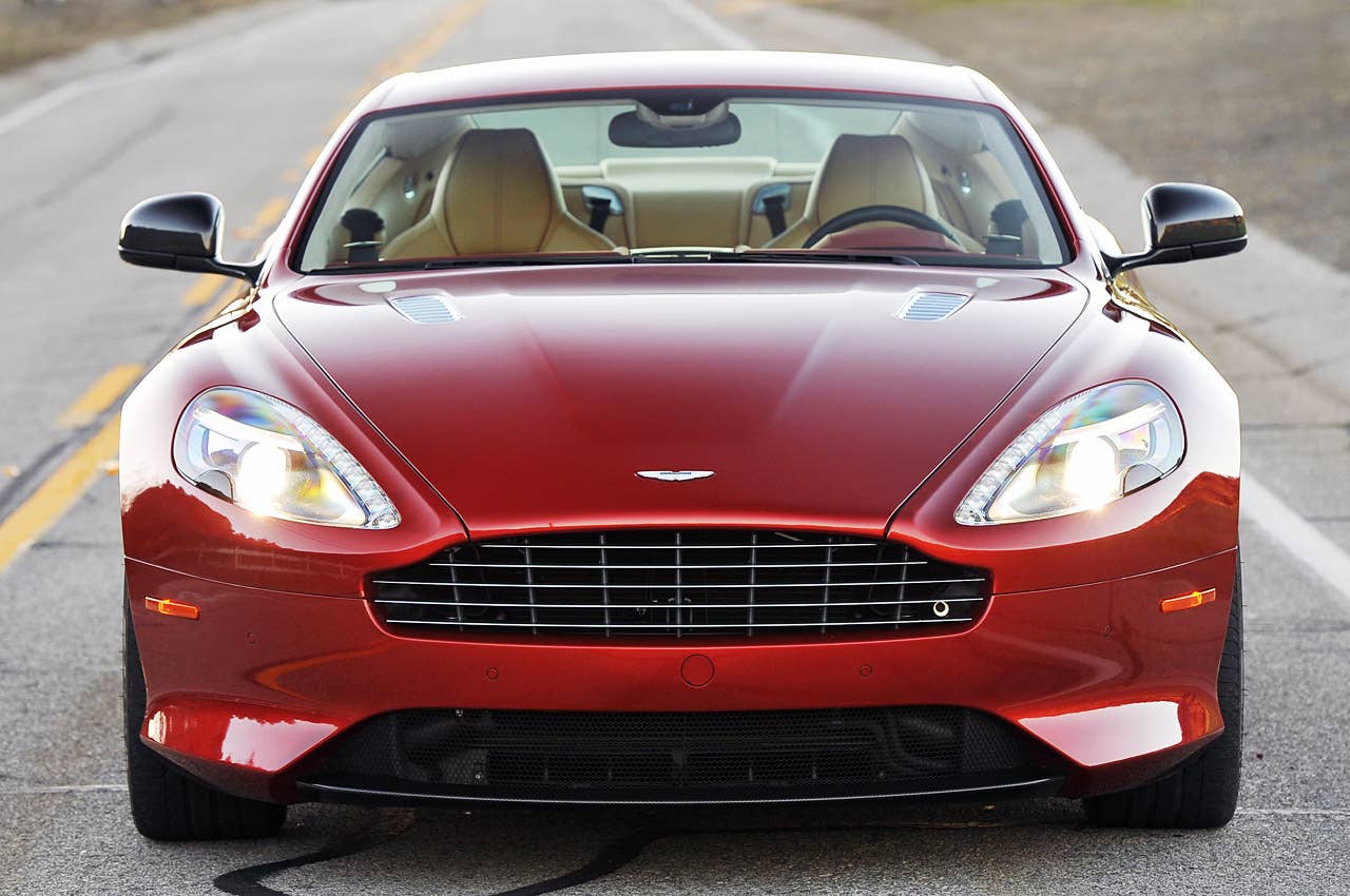 2013 Aston Martin DB9 front view