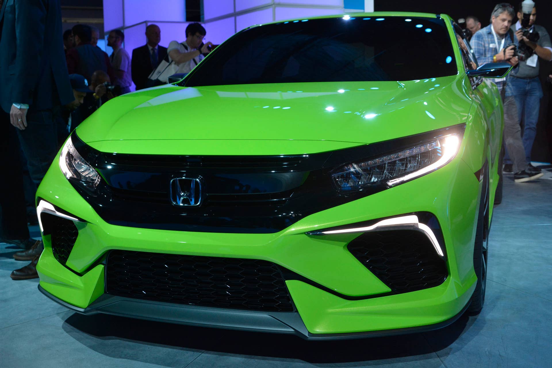 honda civic coupe concept grille front