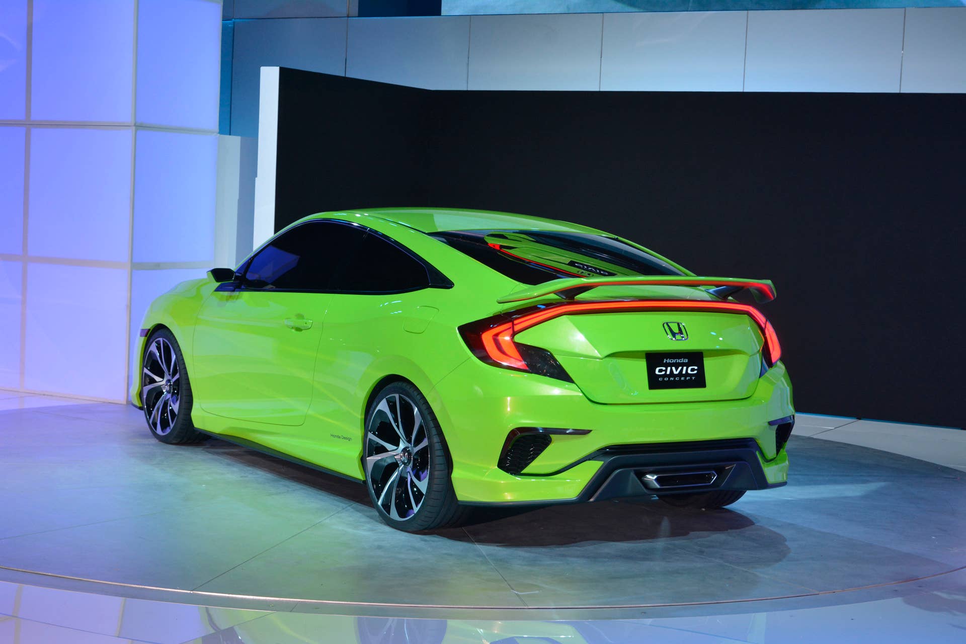 honda civic concept coupe rear taillights