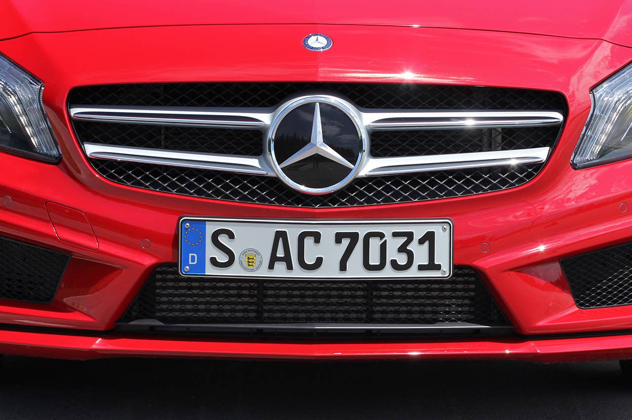 2012 Mercedes-Benz A-Class grille