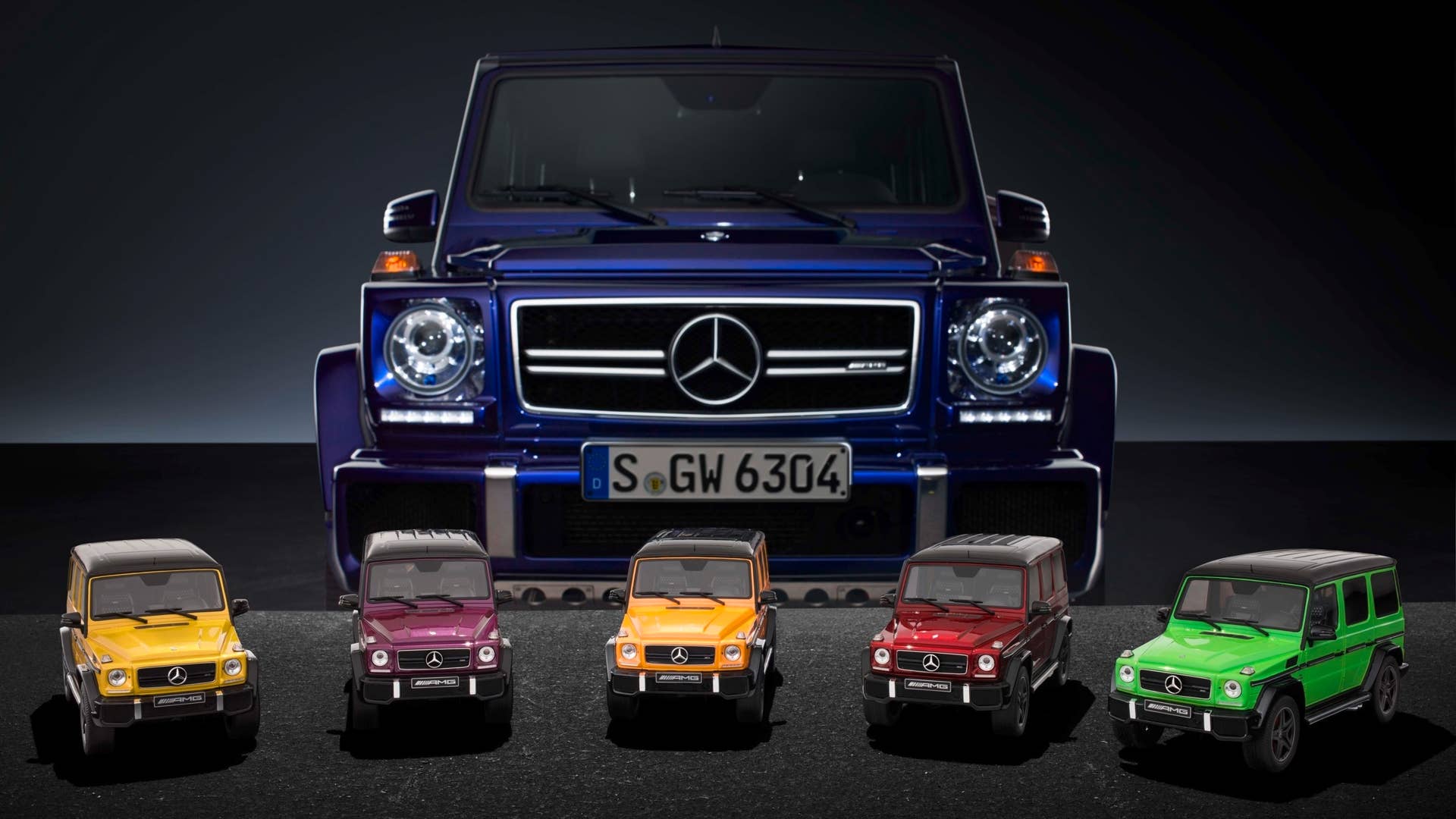 Mercedes-AMG G63 Crazy Color Model