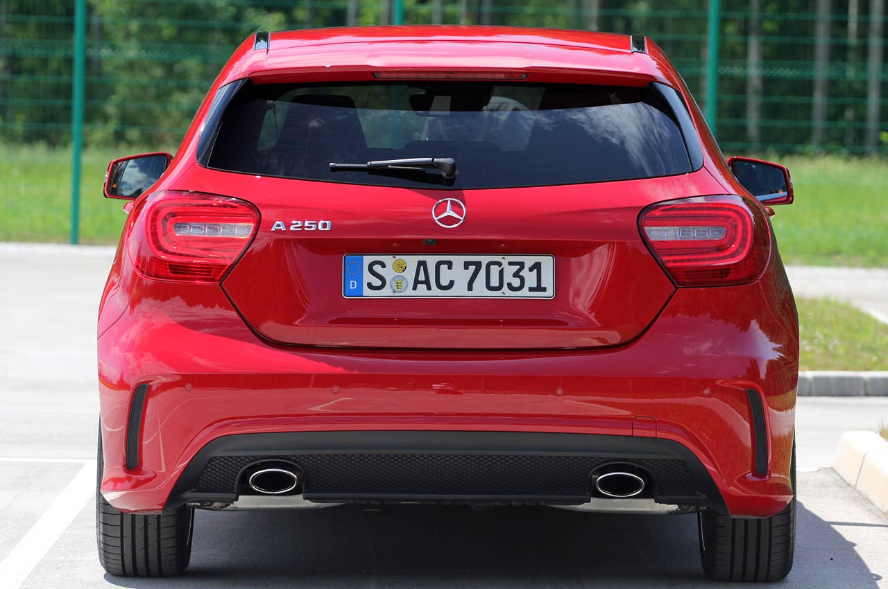 2012 Mercedes-Benz A-Class rear view