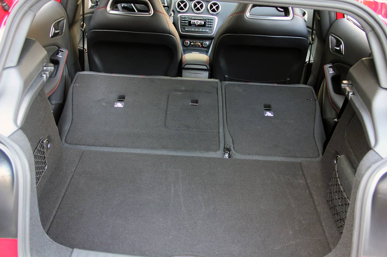 2012 Mercedes-Benz A-Class rear cargo area