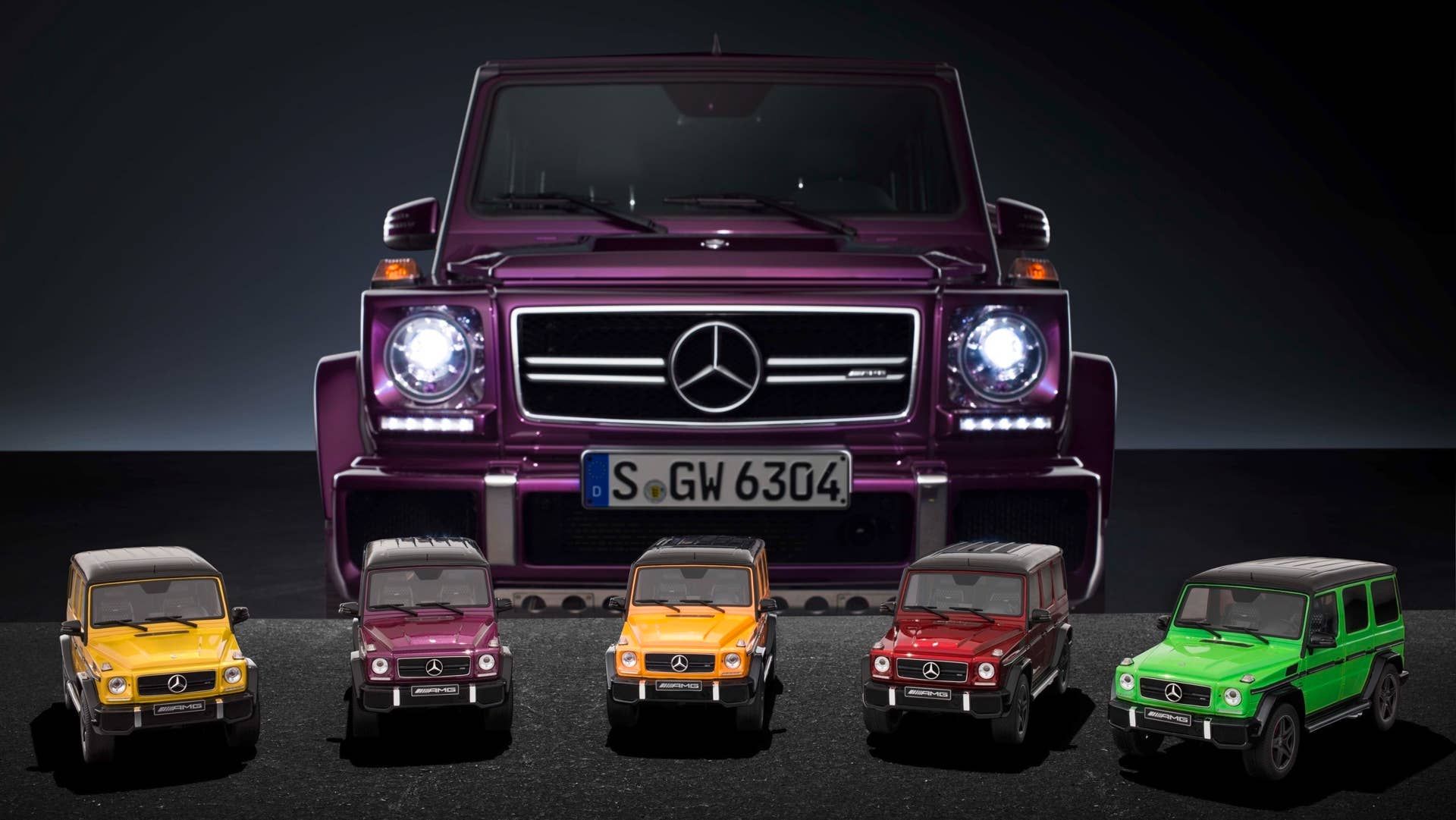 Mercedes-AMG G63 Crazy Color Model
