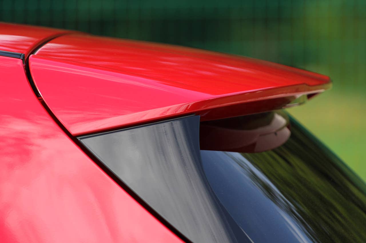 2012 Mercedes-Benz A-Class roof spoiler