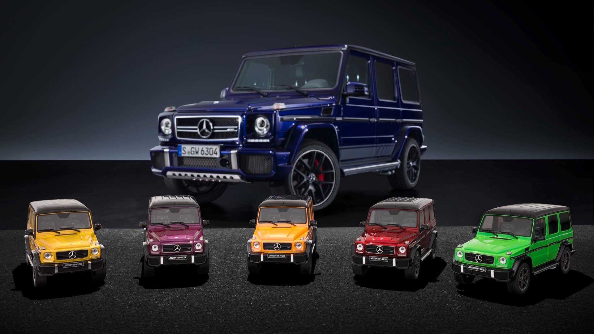 Mercedes-AMG G63 Crazy Color Model