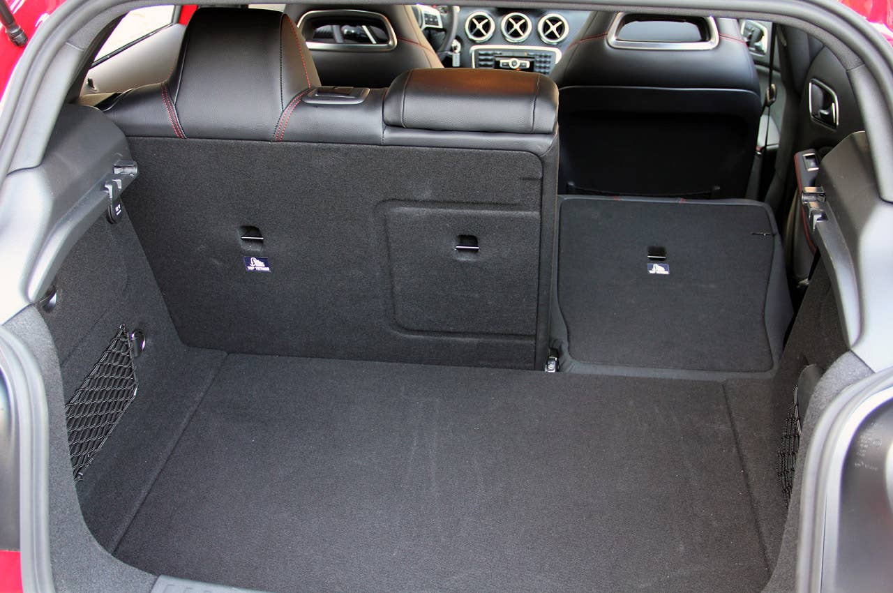 2012 Mercedes-Benz A-Class rear cargo area
