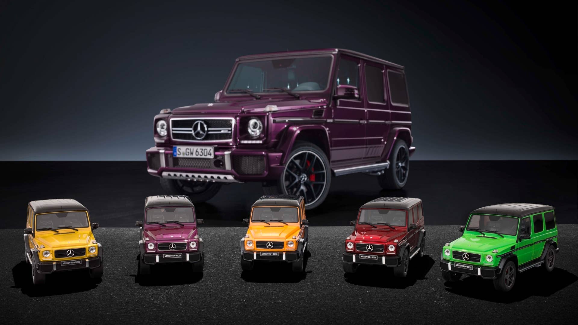 Mercedes-AMG G63 Crazy Color Model