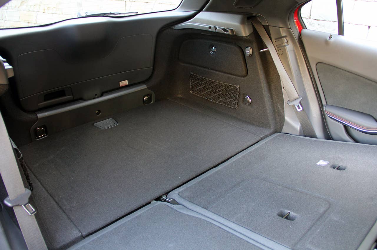 2012 Mercedes-Benz A-Class rear cargo area