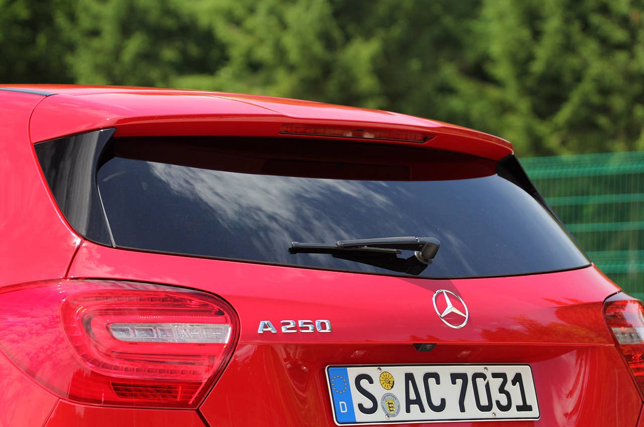 2012 Mercedes-Benz A-Class rear hatch