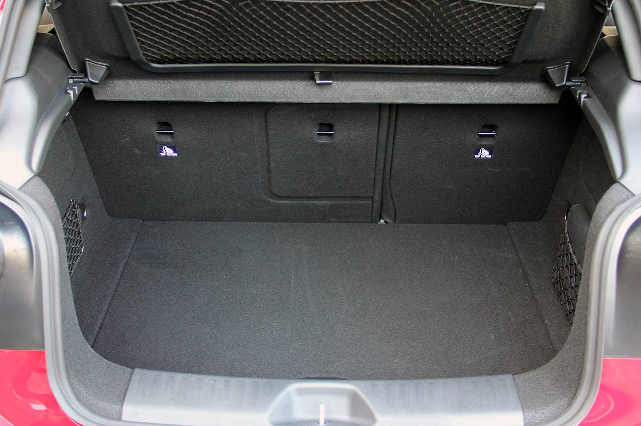 2012 Mercedes-Benz A-Class rear cargo area