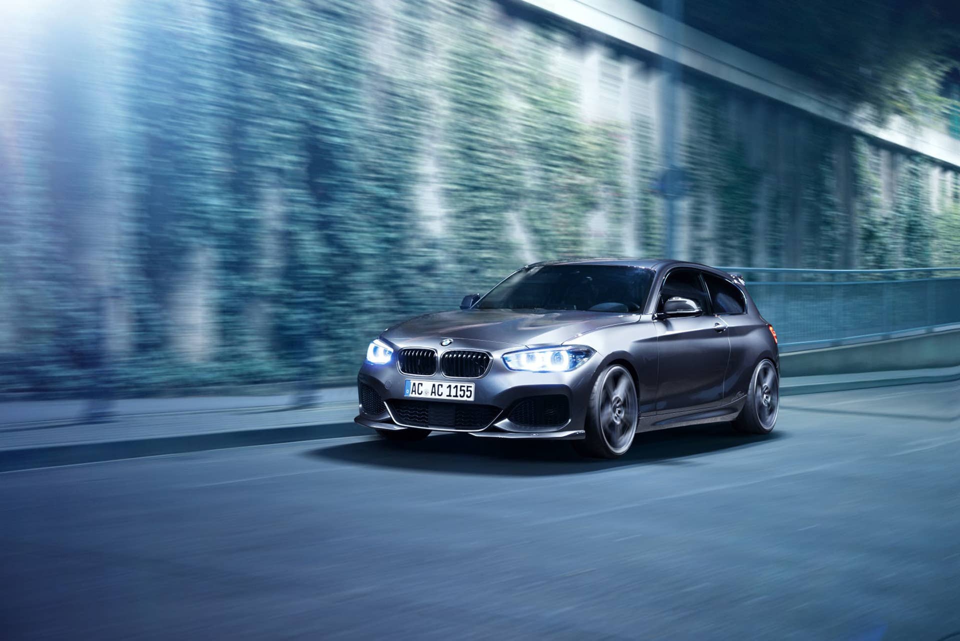 BMW 150d by AC Schnitzer moving front 3/4