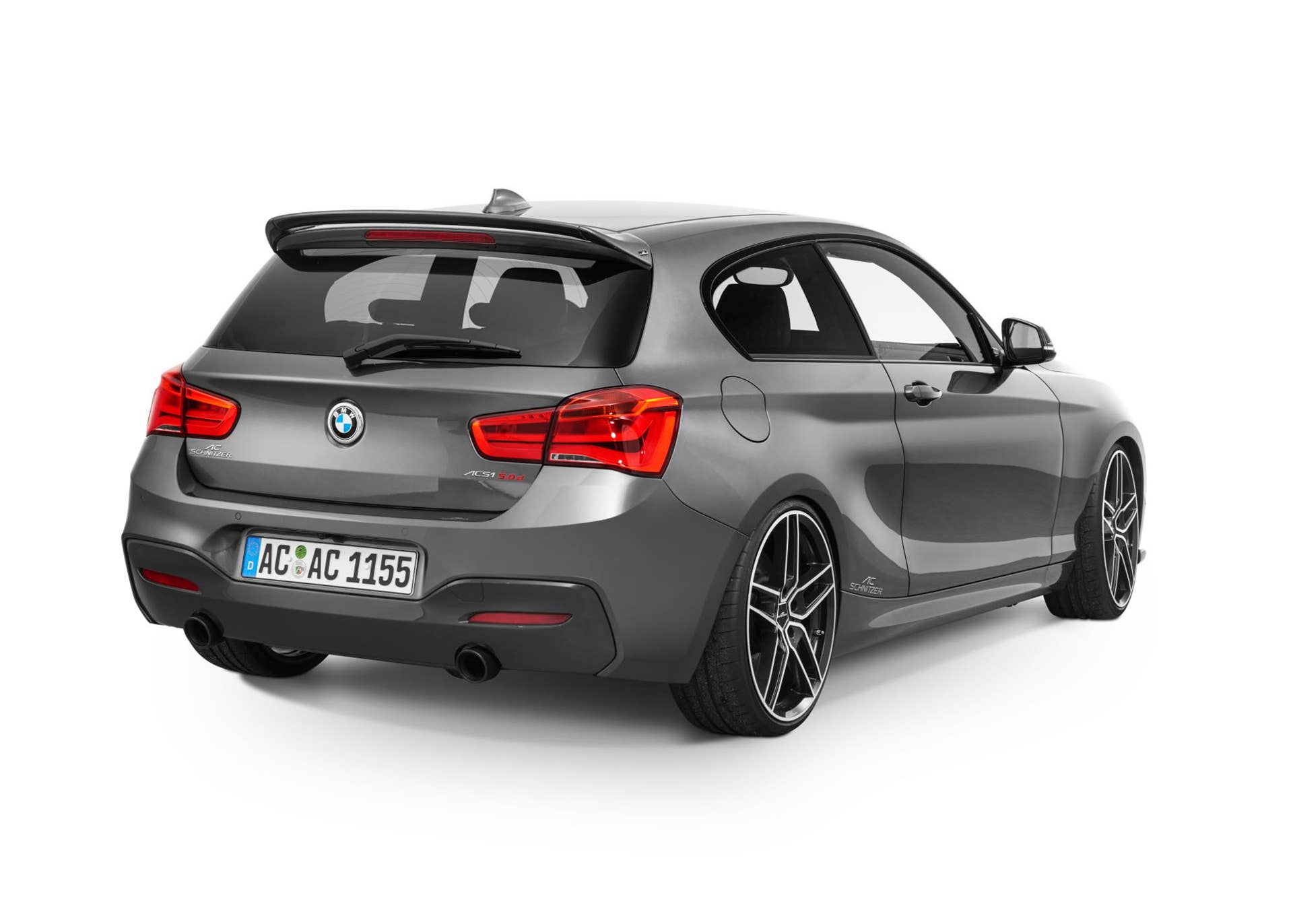 BMW 150d AC Schnitzer studio rear 3/4
