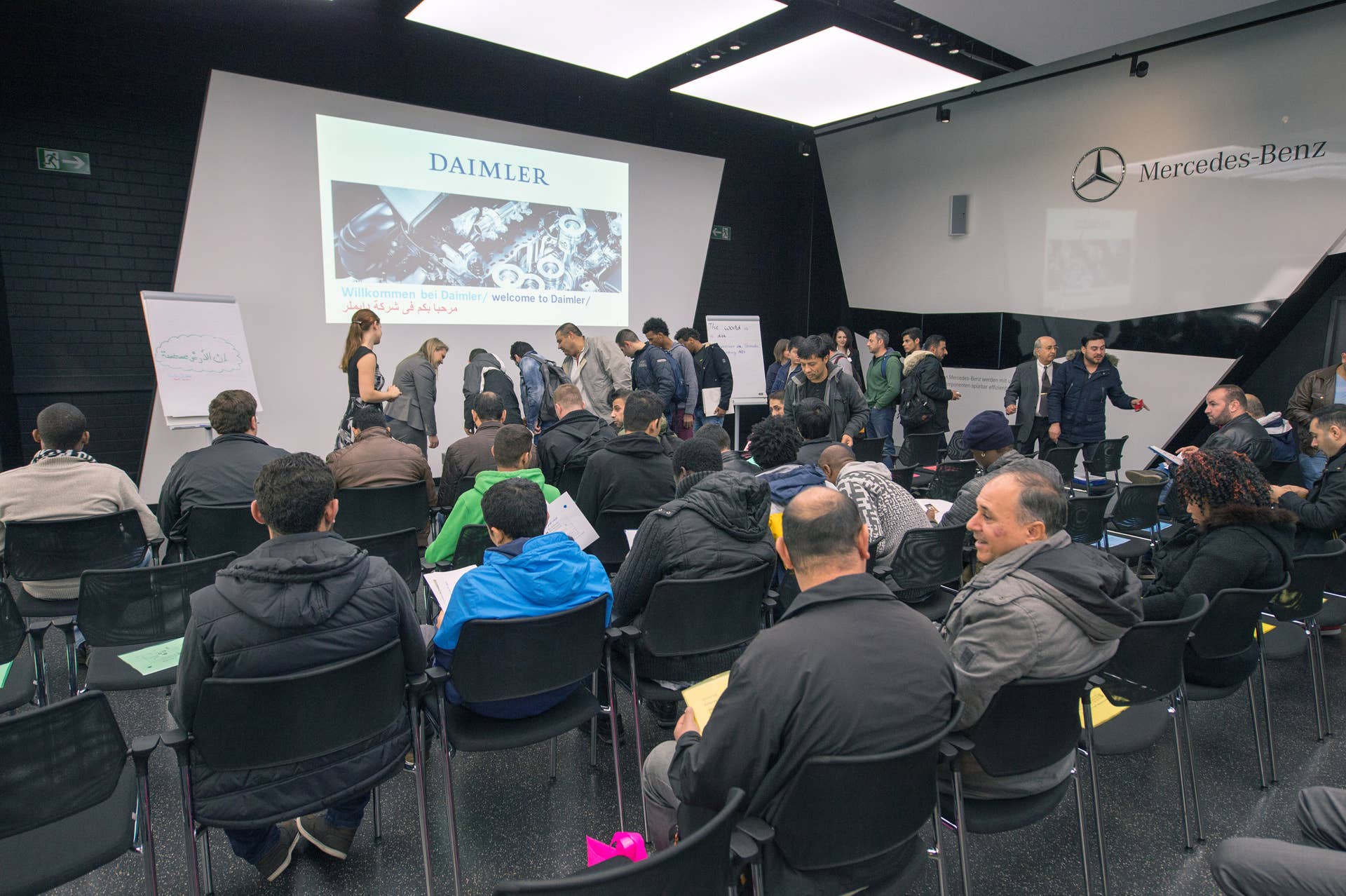 Mercedes Refugee Intern Program