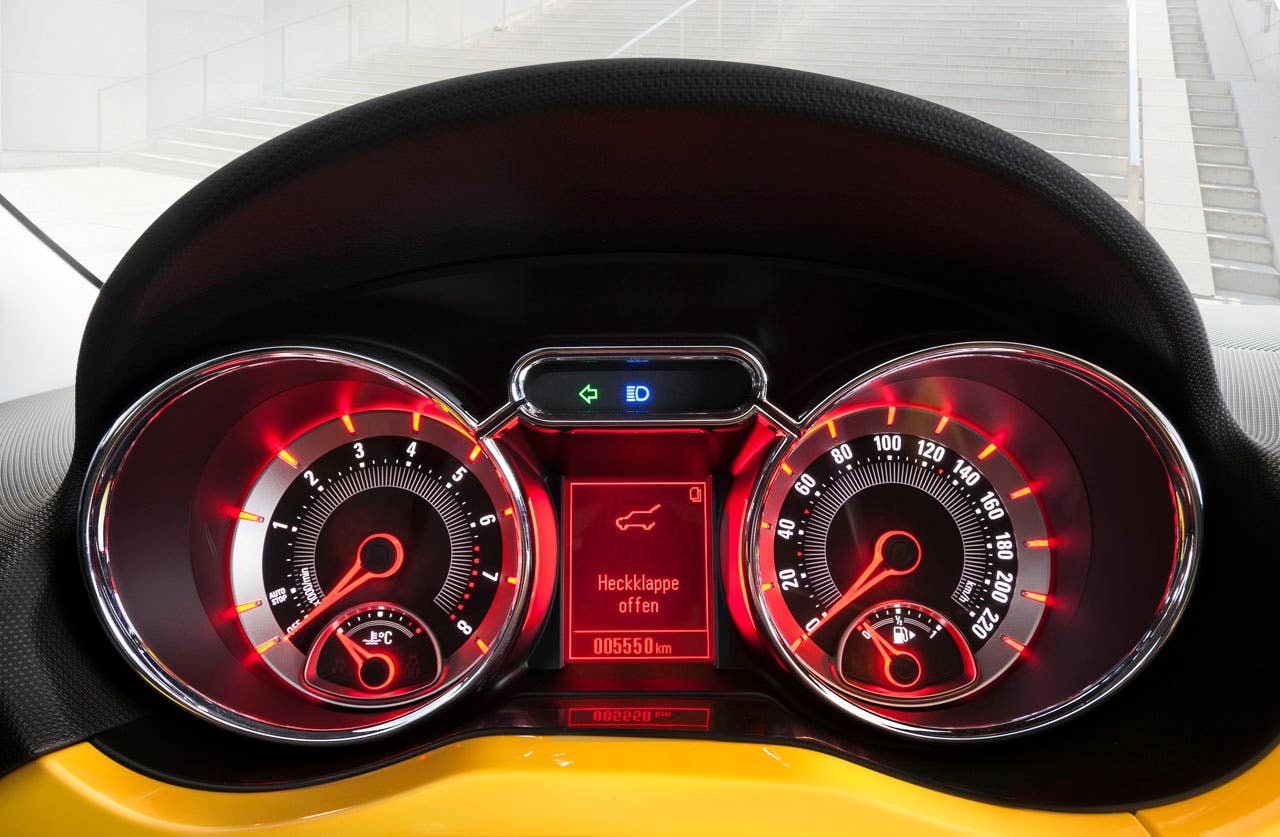 Opel, Adam, Interior