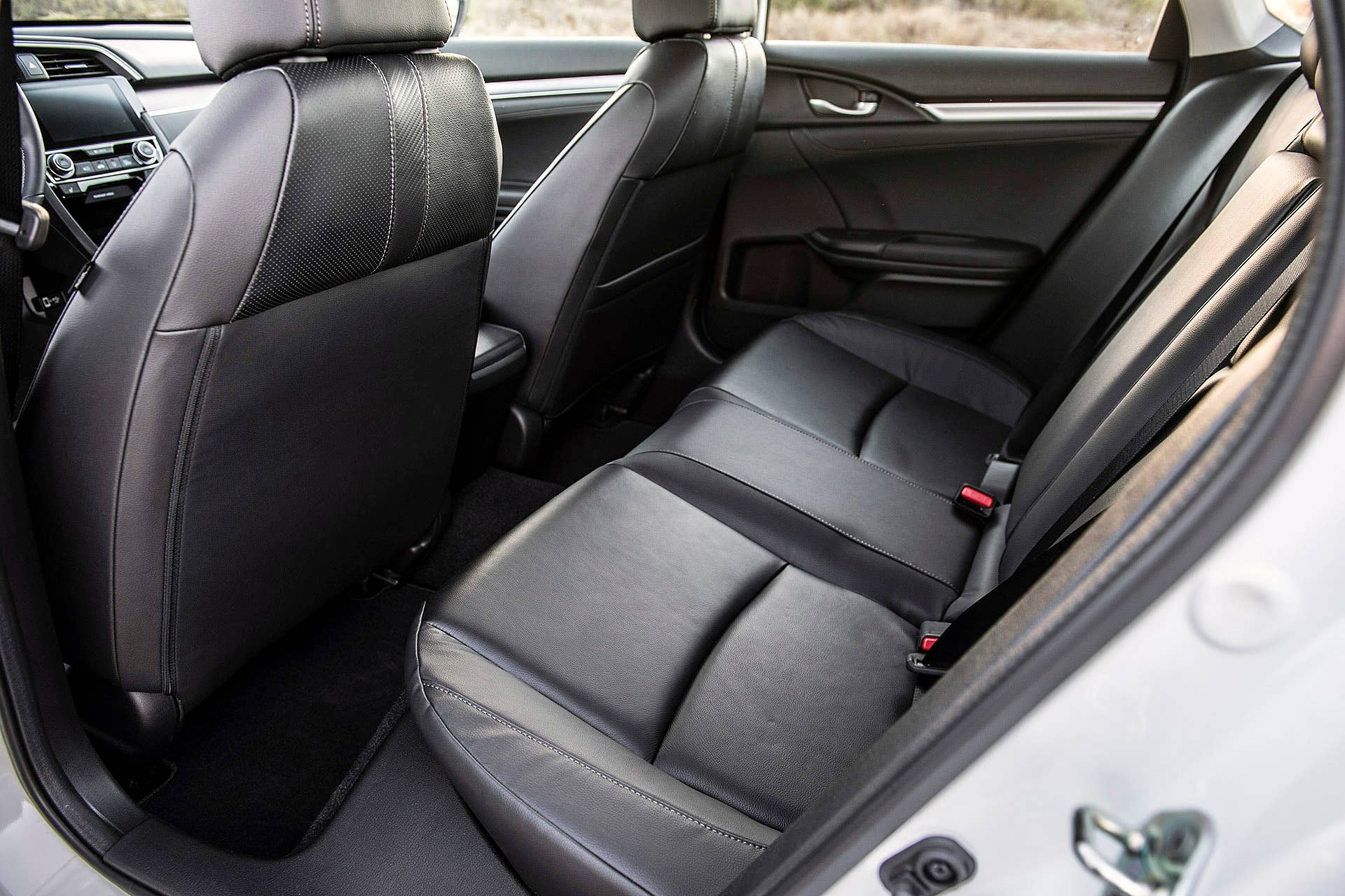 2016 Honda Civic rear seats