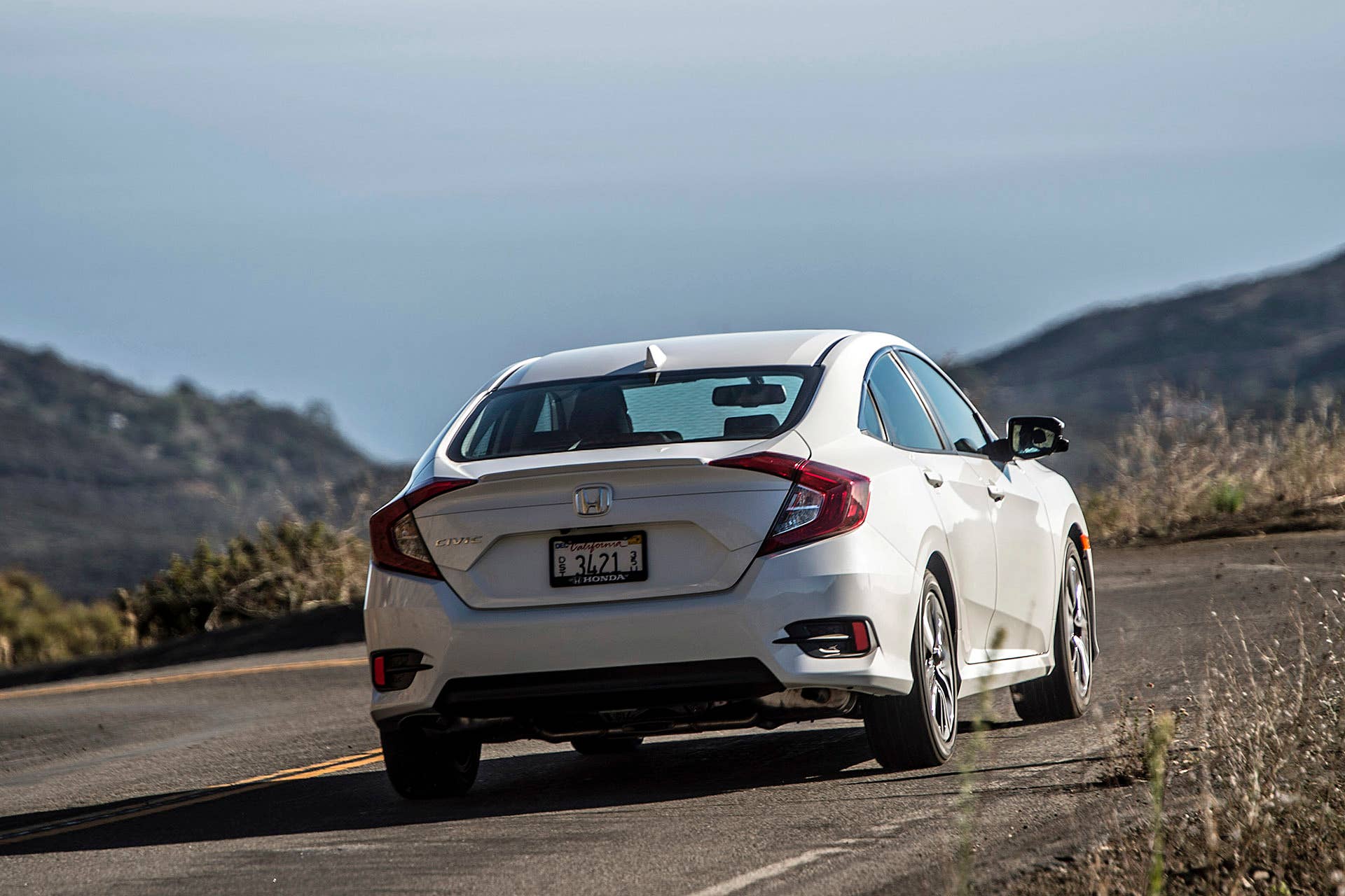 2016 Honda Civic driving