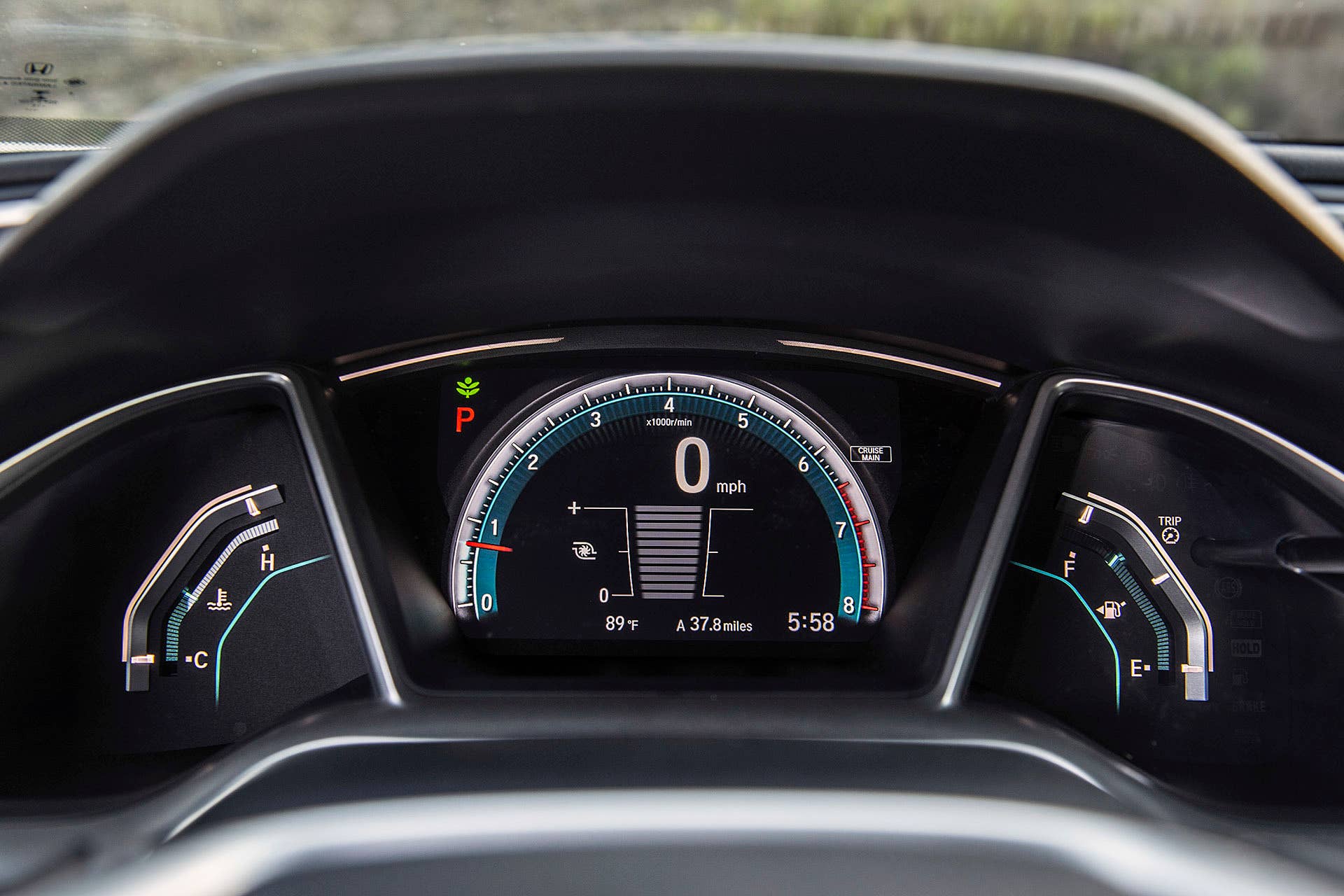 2016 Honda Civic gauges