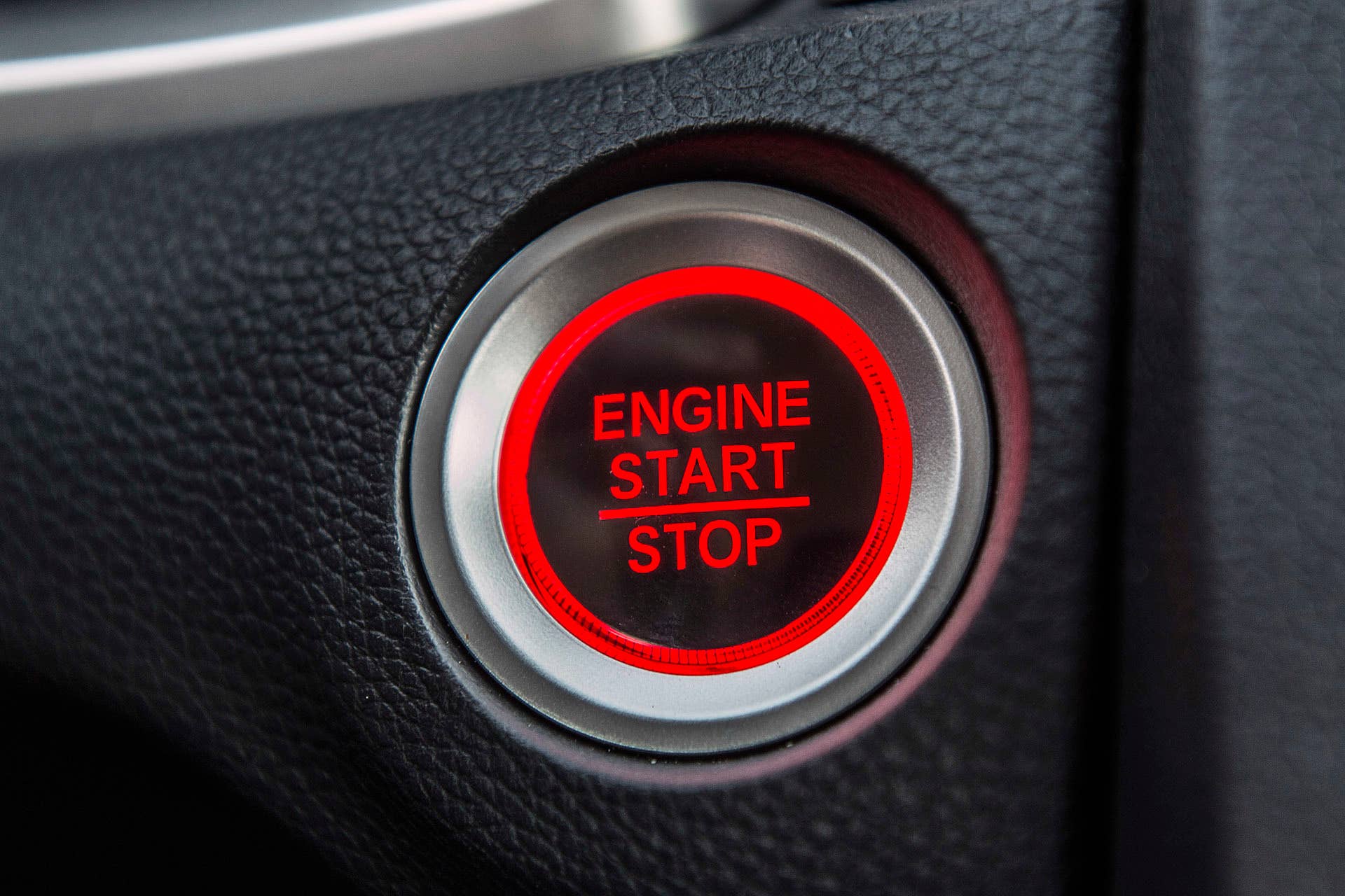 2016 Honda Civic start button
