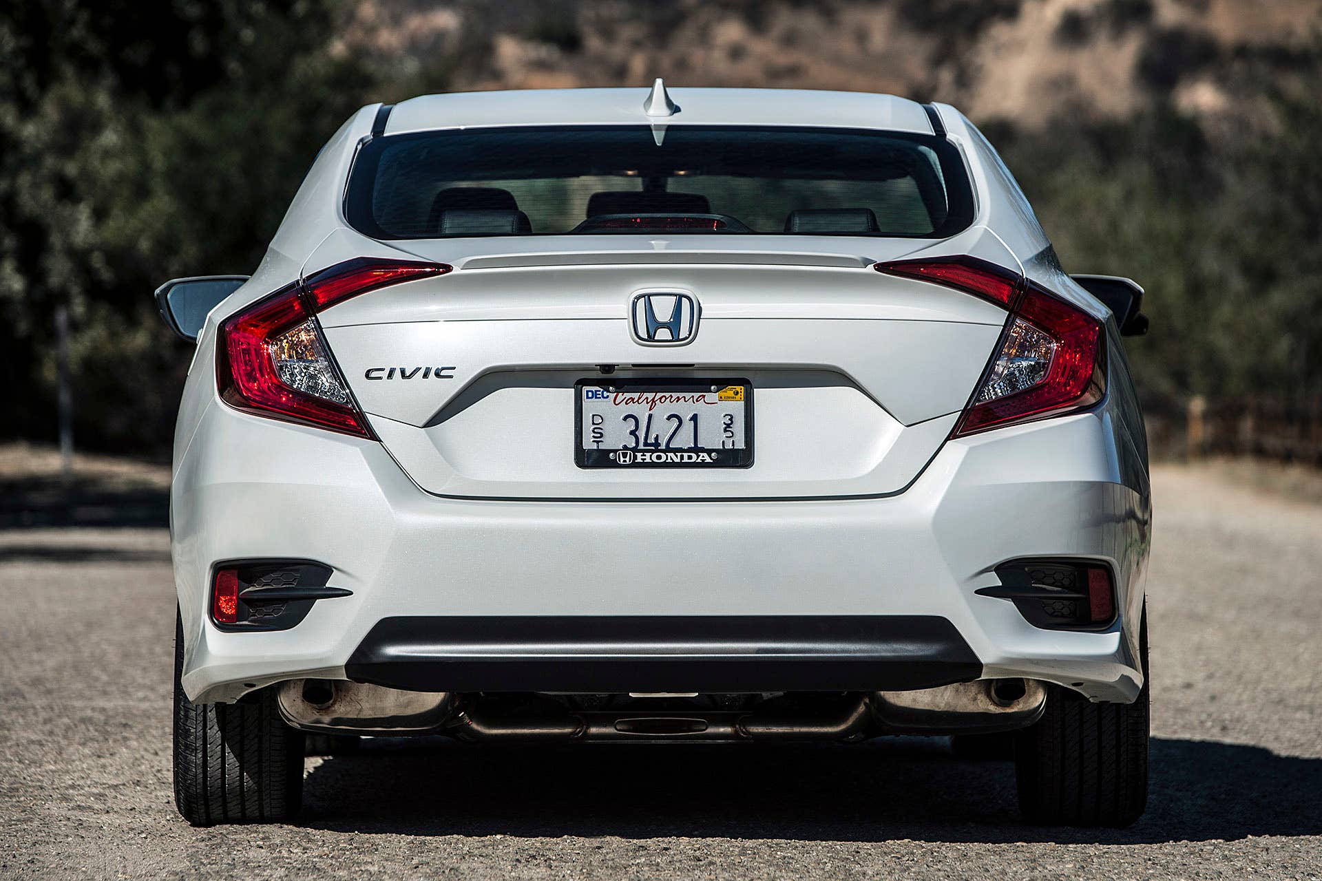 2016 Honda Civic rear view