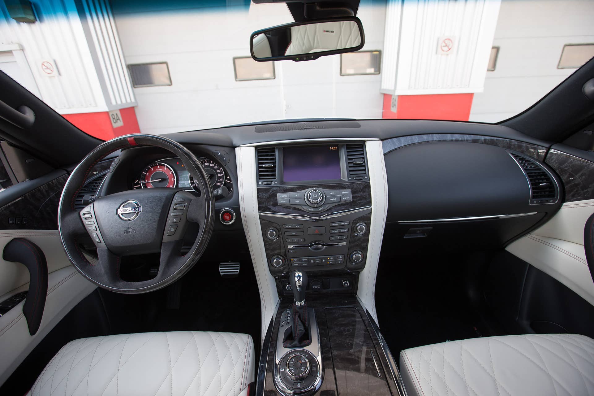 Nissan Patrol Nismo cabin