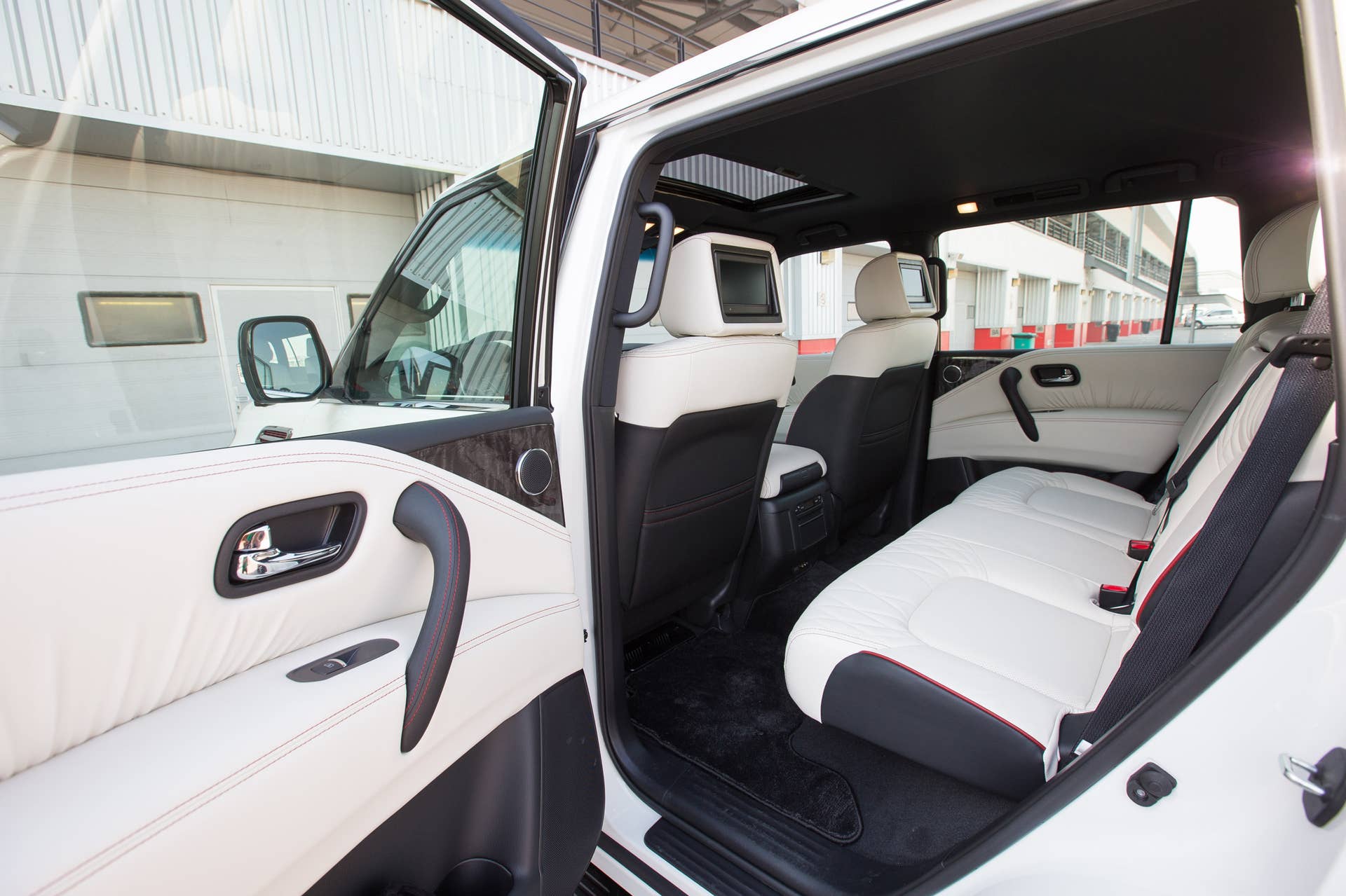 Nissan Patrol Nismo rear seats